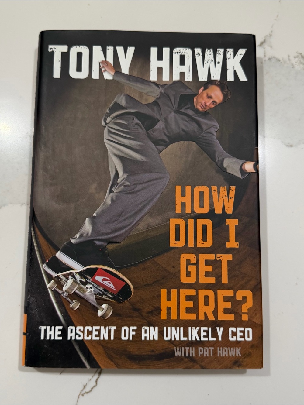 Tony hawk: how did u get here? Hard cover book